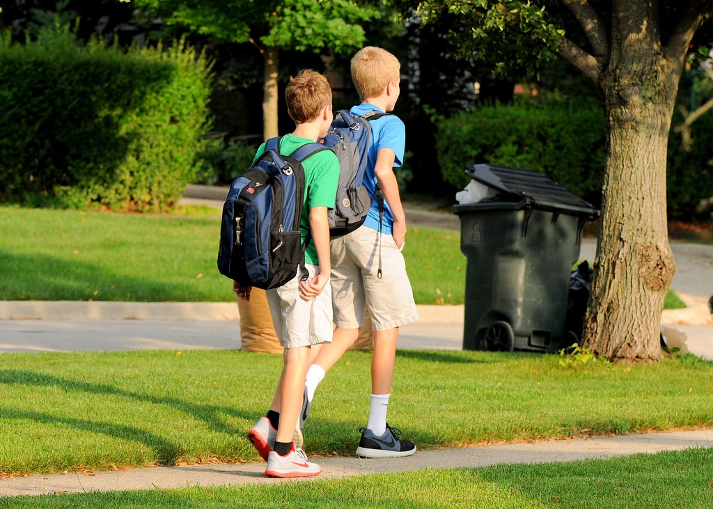 camminare scuola