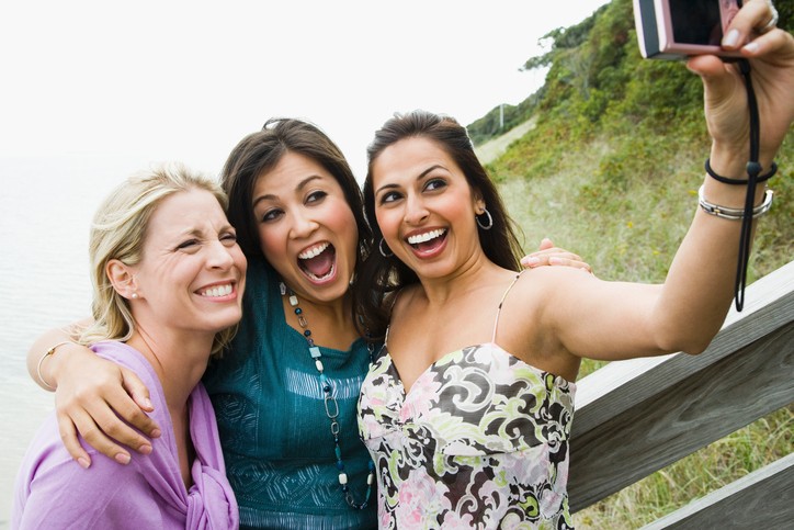 ragazze selfie