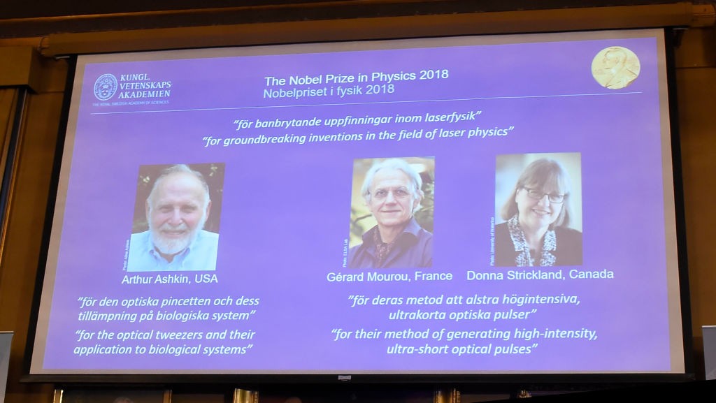 Nobel 2018 per la Fisica