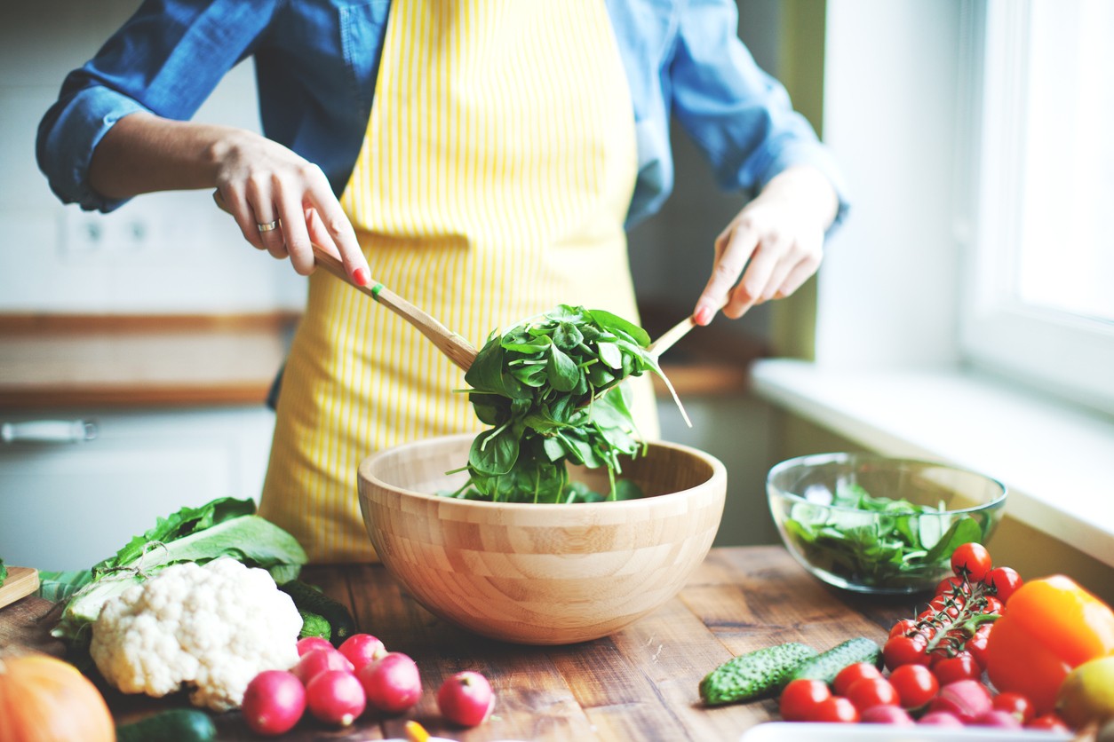 verdure a foglia verde