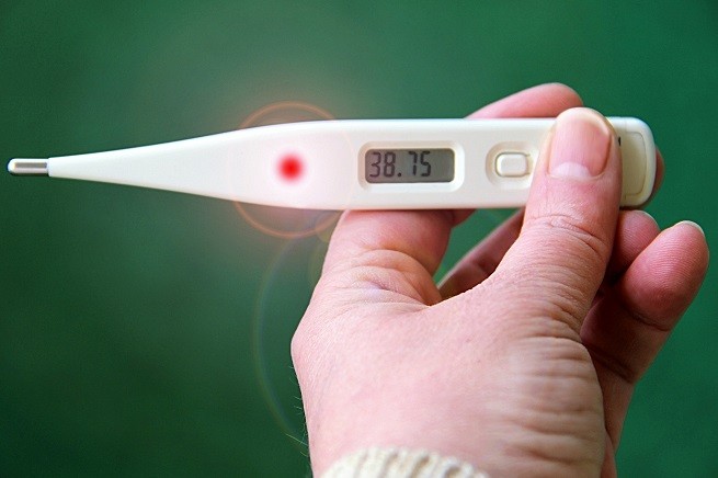 Influenza, febbre e termometro