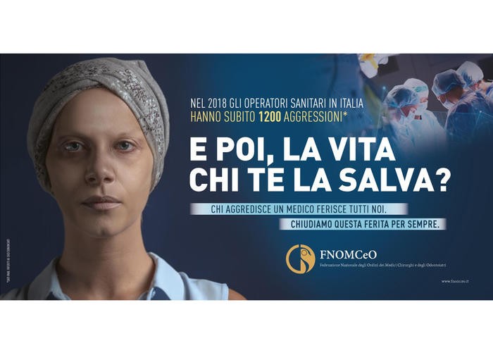 Spot contro violenza ai medici