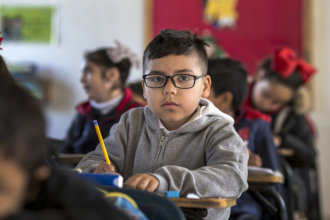 Postura corretta nei bambini a scuola