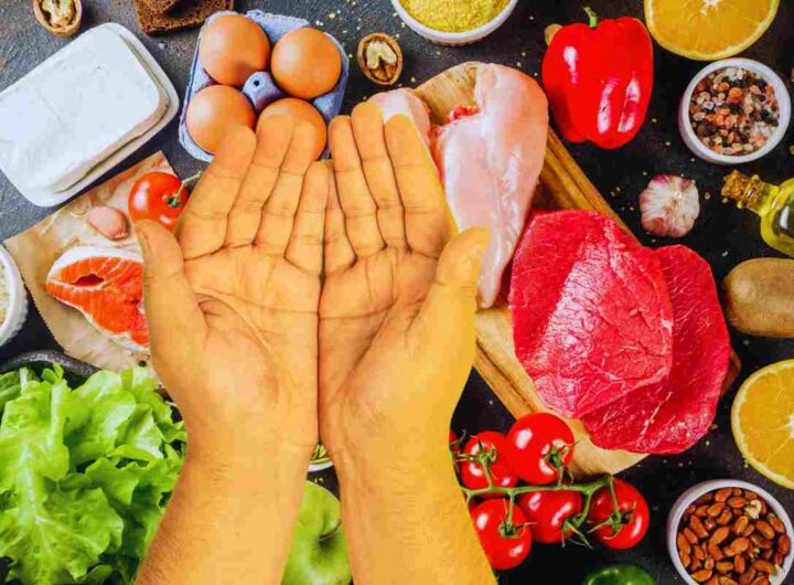 mani giallastre ed alimentazione