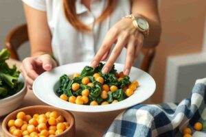 ricetta dei burger di cavolo nero e ceci