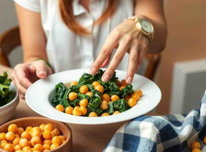 ricetta dei burger di cavolo nero e ceci