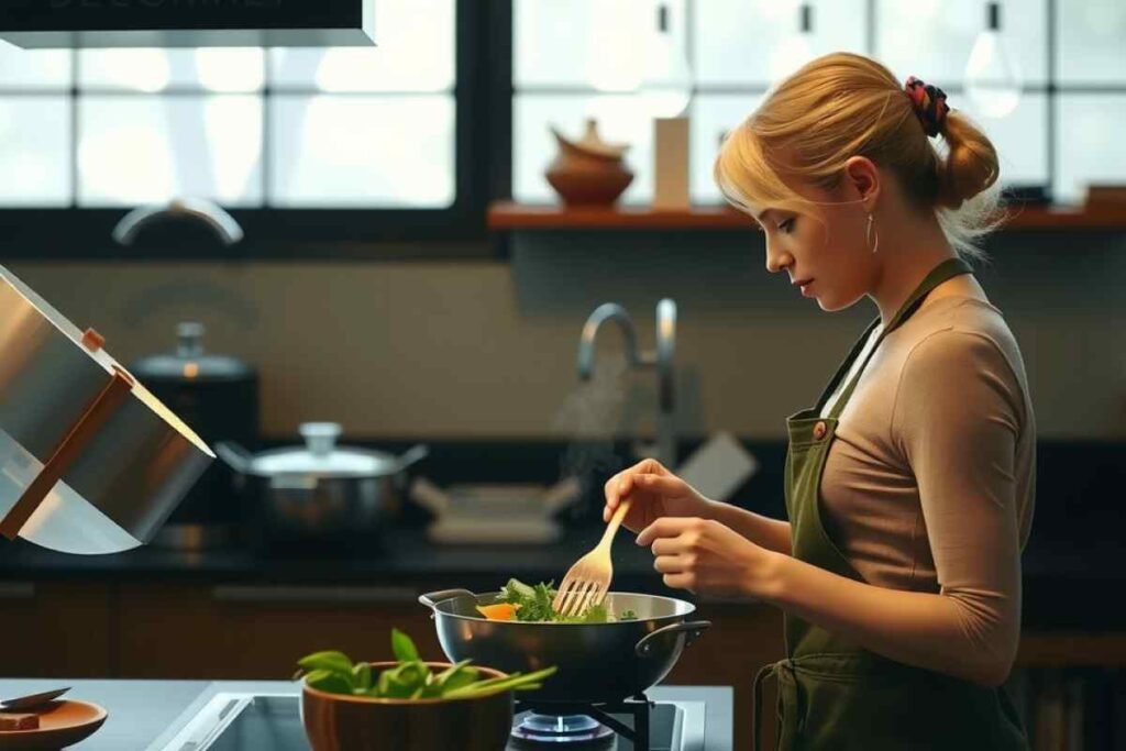 ricetta della pasta al salmone e porri